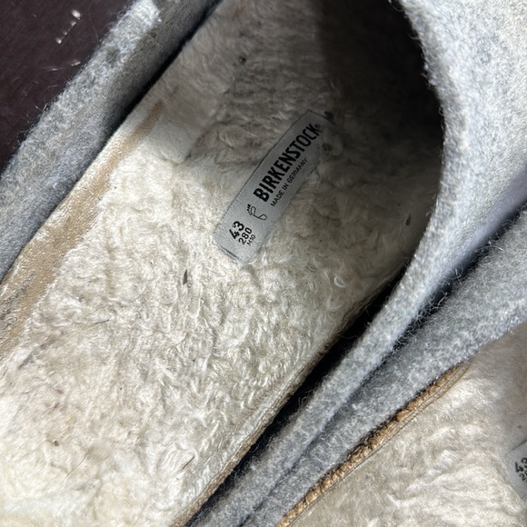 Birkenstock Zermatt Shearling Wool Felt Slippers - Picture 5 of 8